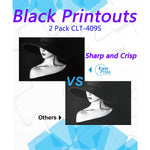 2 Pack Of Black Compatible Clt 409S Clt K409S 409S Toner Cartridge Clt409S Used For Samsung Clp 310 Clp 315 Clp 310N 315W Clx 3170Fn 3175N Clx 3175 Clx 3175Fn 3