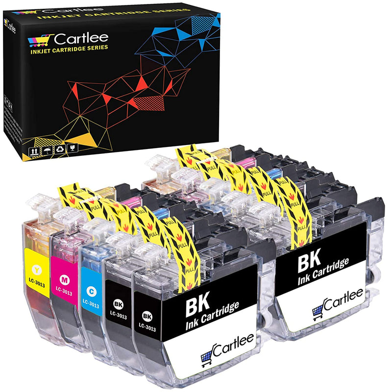 10 Set Compatible High Yield Ink Cartridges Replacement For Brother Lc 3013 Lc3013 For Mfc J491Dw Mfc J497Dw Mfc J690Dw Mfc J895Dw Inkjet Printer 4 Black 2 Cy