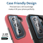 3 Pack Oakxco For Samsung Galaxy S22 S22 Plus Camera Lens Protector Tempered Glass Camera Lens Cover Camera Shield Lens Guard Hd Clear Case Friendly