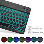 New Air 4Th Generation Case With Keyboard 10 9 2020 Backlit Keyboard Case With Pencil Holder Removable Bluetooth Keyboard Cover Case For Pro 11 2018 Air