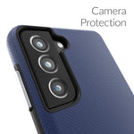 Crave Dual Guard For Galaxy S21 Case Shockproof Protection Dual Layer Case For Samsung Galaxy S21 S21 5G 6 2 Inch Navy
