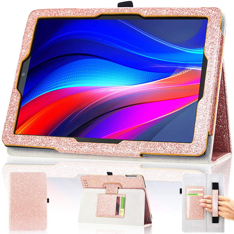 New Case For Vankyo Matrixpad S21 10 Tablet Only Not Fit Matrixpad S20 S30 Tablet Folio Premium Pu Leather Cover Stand Case With Hand Strap And Car