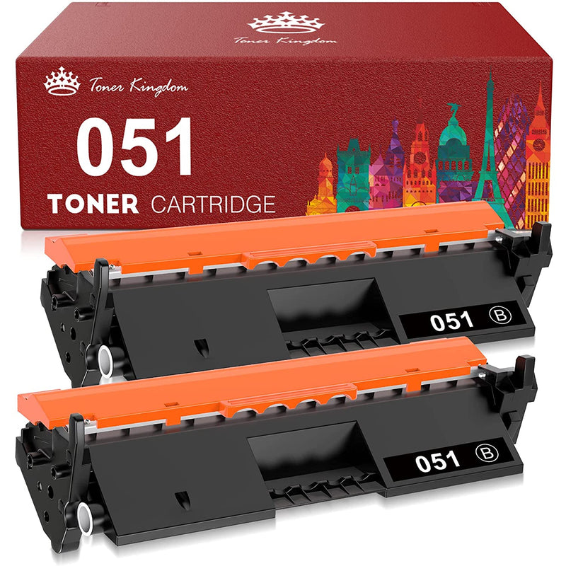 Compatible Toner Cartridge Replacement For Canon 051 For Canon Imageclass Lbp162Dw Mf267Dw Mf264Dw Mf269Dw Printer Black 2 Packs