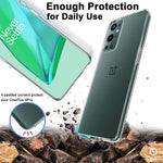 Eqitayo Crystal Clear Designed For Oneplus 9 Pro Case Cover 1 2 Mm Thick Back Case Flexible Silicone Cover Thin Slim Soft Tpu Silicone Shockproof Cover Case For Oneplus 9 Pro