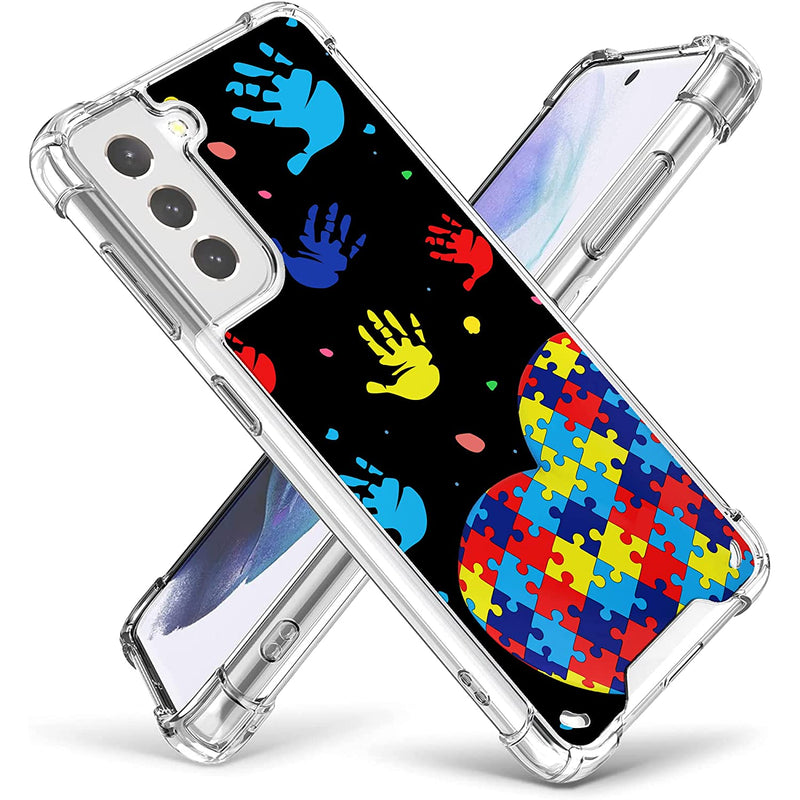 New Autism Phone Case Cover For Galaxy S21 Autism Phone Case Tpu Bumper S