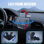 2 In 1 Vent And Dashboard Magnetic Car Socket Mount Works With Popsockets Dashboard Adapter Adhesive And Vent Clip Mount For Pop Mount Car Phone Holder For Pop Grip 360 Rotation Ultra Stability
