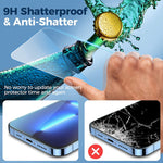 3 2Oxbot 3 Pack Screen Protector Compatible For Iphone 13 Pro6 1 Inch 2 Pack Camera Lens Protector Case Friendly Hd Clarity Bubble Free 9H Anti Scratch
