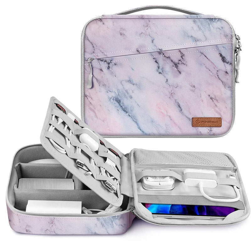 Electronic Organizer Bag Portable Accessories Storage For Cable Cord Charger Phone Usb Sd Card Portfolio Tablet Sleeve Carrying Case For Ipad Pro 11 In 10 2 New Ipad 10 5 Ipad Air 9 7 Ipad