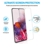 Power Theory Screen Protector Film For Samsung Galaxy S20 2 Pack Not Glass Full Cover Case Friendly Flexible Anti Scratch Film