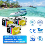 Lc20E Xxl Compatible Ink Cartridge Replacement For Brother Lc20Exxl Lc20E Work For Mfc J985Dw Mfc J775Dw Mfc J5920Dw Mfc J775Dwxl Mfc J985Dwxl 3 Black 3 Cyan