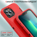 Horigay Designed For Iphone 13 Pro Max Case 6 7 Inchwith 2 Tempered Glass Screen Protector Rugged Heavy Duty Military Grade Cover Drop Proof Shockproof Protection Phone Casered Black