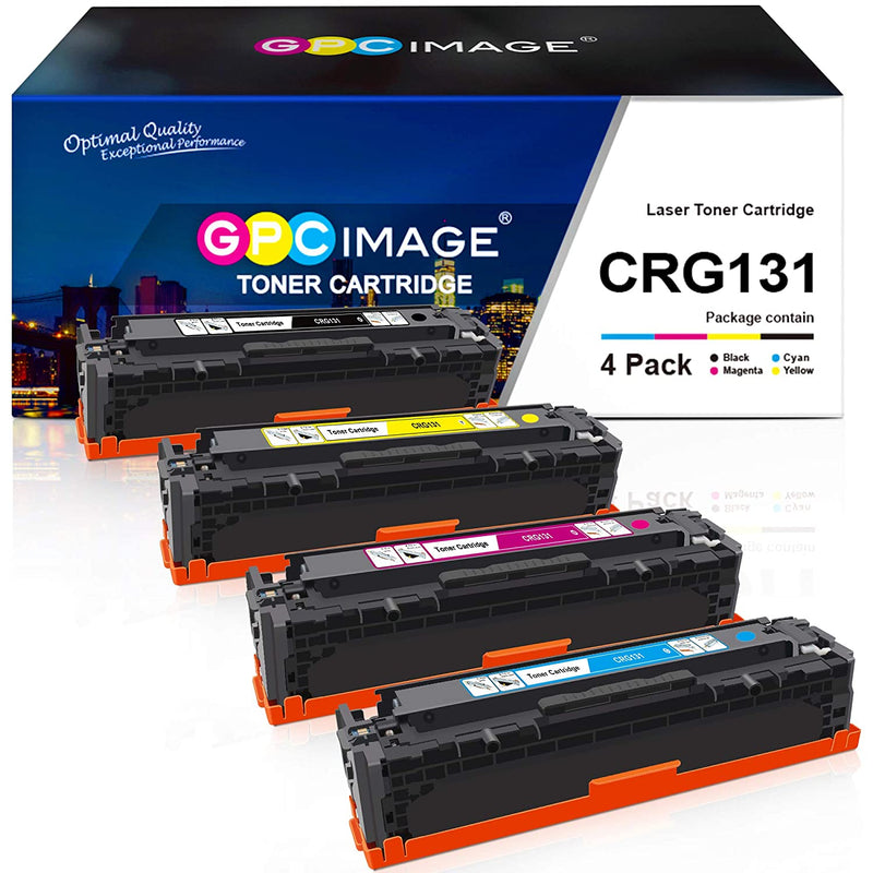 Toner Cartridge Replacement For Canon 131 131H Toner To Use With Imageclass Mf8280Cw Lbp7110Cw Mf628Cw Mf624Cw Mf8230Cn Printer Tray Black Cyan Magenta Yell