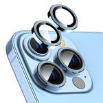 4 Pack Uniqueme Camera Lens Protector Compatible For Iphone 13 Pro Max 6 7 Inch Iphone 13 Pro 6 1 Inch Precise Cutout Bling Camera Cover Circle Tempered Glass Blue