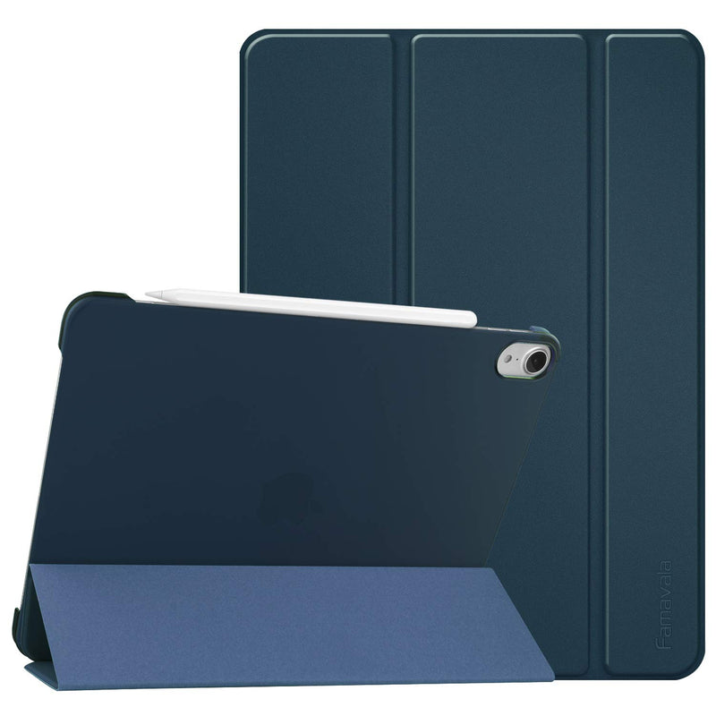 Thinner Hard Shell Case Cover For Ipad Air 4 4Th Generation 10 9 Inch 2020 Release With Auto Wake Sleep Slim And Lightweight Navy Blue
