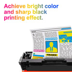 Compatible Toner Cartridge Replacement For Canon 046 46H Crg 046 For Color Imageclass Laserjet Mf733Cdw Mf731Cdw Mf735Cdw Lbp654Cdw Printer Tray Black Cyan M
