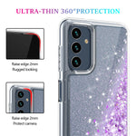 New Shiish For Samsung Galaxy A13 5G Case Glitter Liquid Flowing Spark