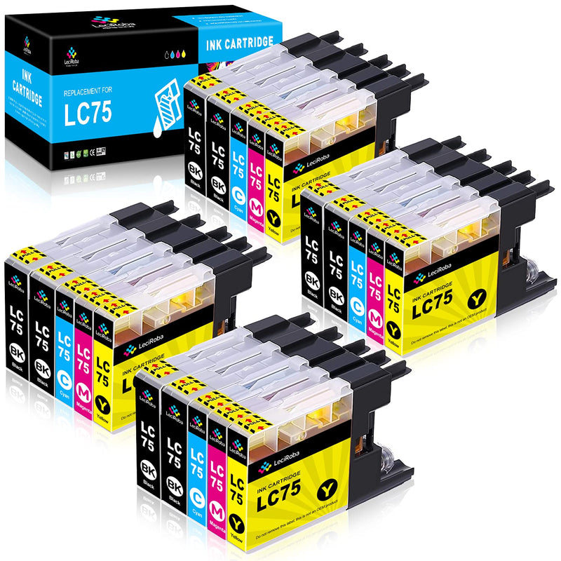 Lc75 Ink Cartridges For Brother Lc75 Ink Cartridge And Lc79 Xl Lc71 Ink Cartridges For Mfc J7510Dw Mfc J6910Dw Mfc J835Dw Mfc J430W Mfc J6510Dw Mfc J280W 8 Bla