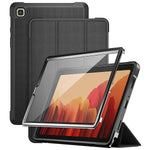 New Procase Galaxy Tab A7 10 4 Inch 2020 Keyboard Case Sm T500 T505 T507 Bundle With Full Body Tri Fold Stand Folio Case With Built In Screen Protector
