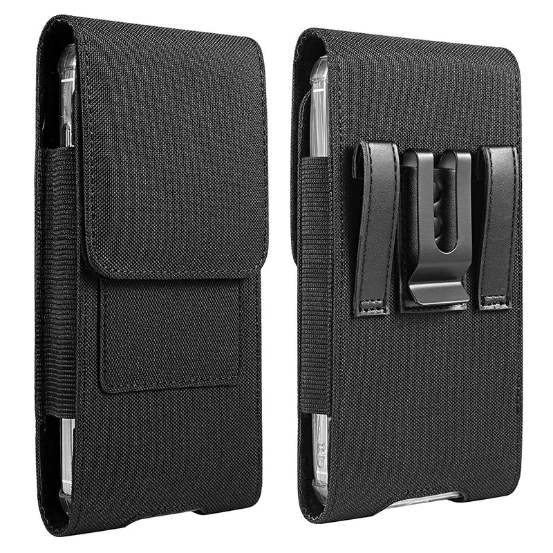 Cell Phone Holsters Phone Belt Holder With Card Slot Compatible For Iphone 13 Pro Max Galaxy S21 S20 Fe Note 20 10 A10S A11 A20 A31 A51 A52 Moto Edge G Power Stylus Pixel 6 5A Oneplus 9 Blu J6 L