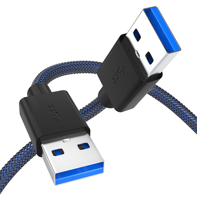 New Usb 3 0 Male To Male Extension Cable Double End Usb Cord Compatible W