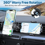 Miracase Phone Mount For Car Universal Air Vent Car Phone Holder Hands Free Car Cell Phone Holder Cradle Friendly Compatible With Iphone 13 12 11 Pro Max X 8 Plus Samsung And All Smartphones
