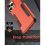Poetic Neon Series Case Designed For Iphone 13 Pro Dual Layer Heavy Duty Tough Rugged Lightweight Slim Shockproof Protective Case 2021 New Cover For Iphone 13 Pro 6 1 Inch Orange