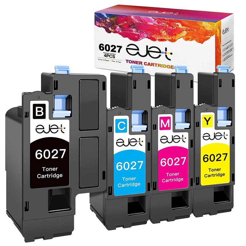 Toner Cartridge Replacement For Xerox Workcentre 6027 6025 Phaser 6022 6020 1 Black 1 Cyan 1 Magenta 1 Yellow 4 Pack