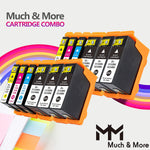 12 Pack 6 X Black 2 X Cyan 2 X Yellow 2 X Magenta Compatible Dell Series 31 32 33 34 Ink Cartridges 31 32 33 34 To Use In Dell V525W V725W All In One Wire