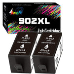 Upgrade Chip 2 Pack Black Compatible Hp 902Xl Ink Cartridge Replacement For Hp 902 Xl Ink Cartridge Work With Hp Officejet Pro 6978 6968 6954 6962 Officejet