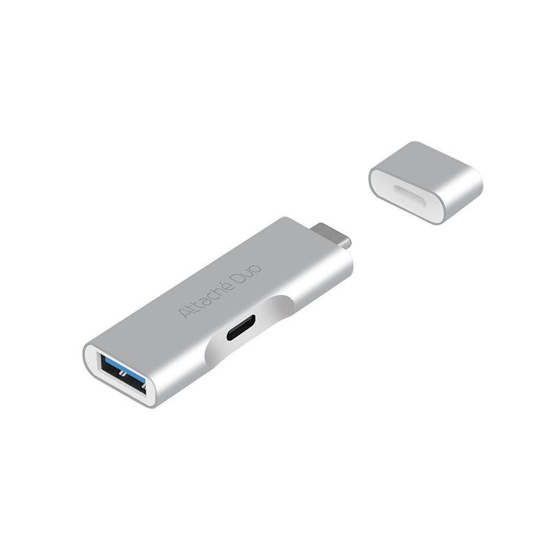 New Mbeat Attache Duo Usb Type C To Usb 3 1 Hub With Type C Charging Port