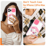 Joyleop Push Melody Case For Iphone 13 Pro Max 6 7 Cute Cartoon Cover Anime Character Designer Kawaii Fun Funny Unique Pretty Cases For Girls Boys Kids Women For Iphone 13 Pro Max