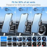 Air Vent Phone Holder For Car Universal Car Phone Holder Mount Auto Cell Phone Car Mount With Clip Hook For All Iphone And Android Smartphones