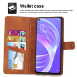 Leather Wallet Phone Case For Samsung Galaxy S21 Plus Idools Folding Flip Cases Protective Cover Strong Magnetic Closure With Card Slots Kickstand Blue