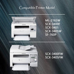 3 Pack 101S Compatible Mltd101S Mlt D101S Toner Cartridge 1 500 Pages 3Xblack For Scx 3405 Ml 2165 Scx 3400 Sf 760P Printer
