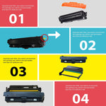 5 Pack Black Compatible With Toner Cartridge Hp 30A Cf230A Cf 230A Hp30A Worked In M203Dw M227Fdw M203Dn M227Fdn Printer