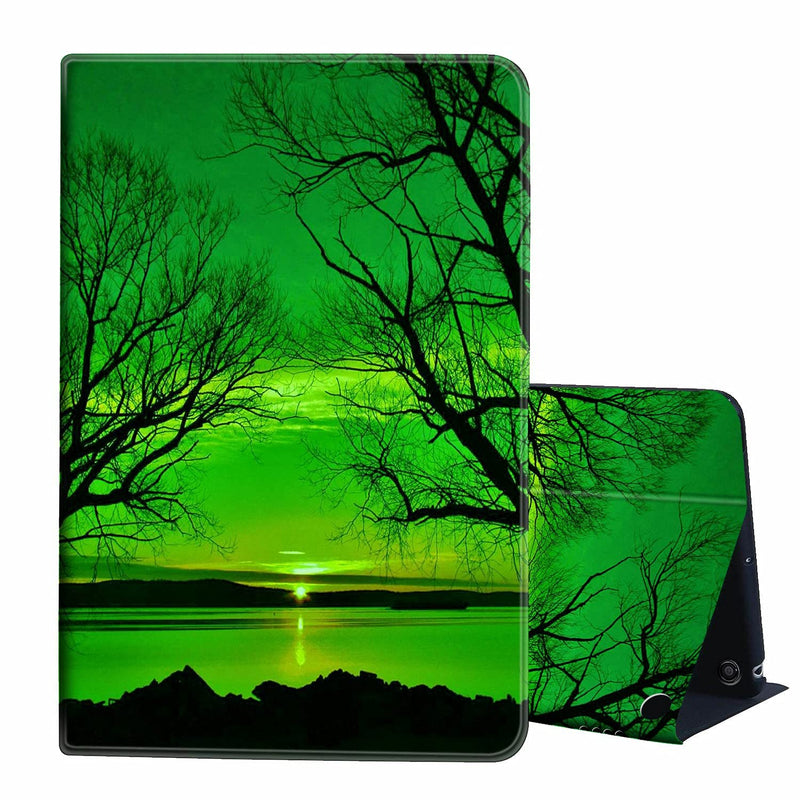 New Case For All Fire Hd 10 Tablet 11Th Gen 2021 Release Fire Hd 10 Plus 2021 Case Shockproof Slim Pu Leather Fold Stand Cover With Auto Wake Sleep Gre