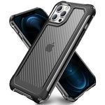 Iphone 12 Pro Max Case Supbec Carbon Fiber Shockproof Protective Cover With Screen Protector X2 Military Grade Protection Anti Scratch Fingerprint Iphone 12 Pro Max Phone Case 6 7 Black