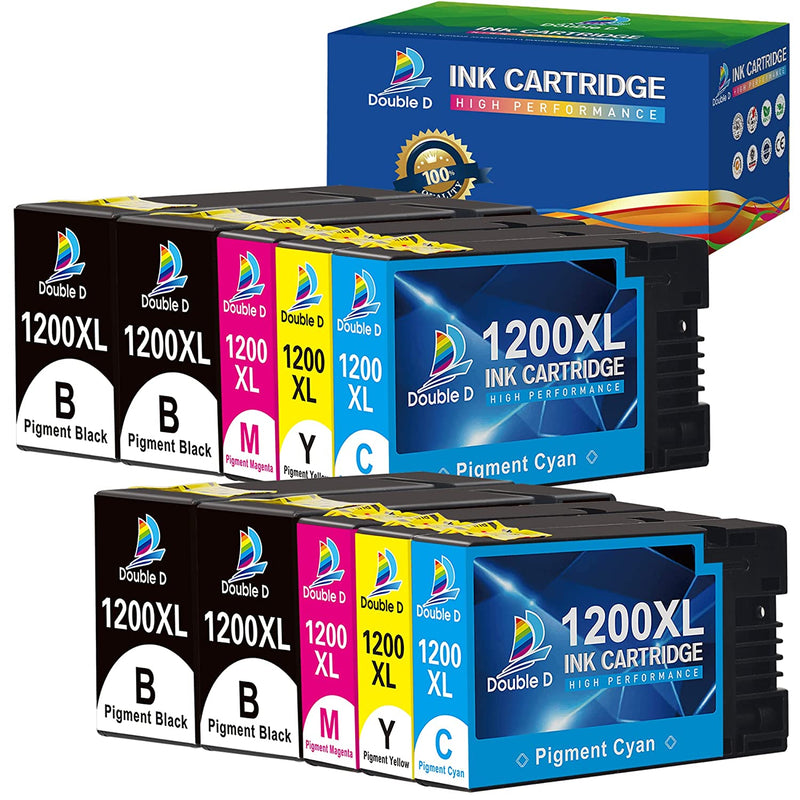Maxify 1200 Ink Cartridges Compatible For Canon Pgi 1200Xl Pgi 1200 Xl Pigment High Yield Work With Maxify Mb2720 Mb2050 Mb2350 Mb2320 Mb2020 Mb2120 4Bk 2C 2M