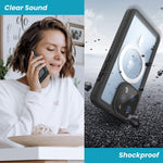 Loudtec Iphone 13 Pro Max Waterproof Case Full Body Double Layer Shockproof Built In Screen Protector Outdoor Underwater Scratch Resistant Ip68 Waterproof Case For Iphone 13 Pro Max 6 7