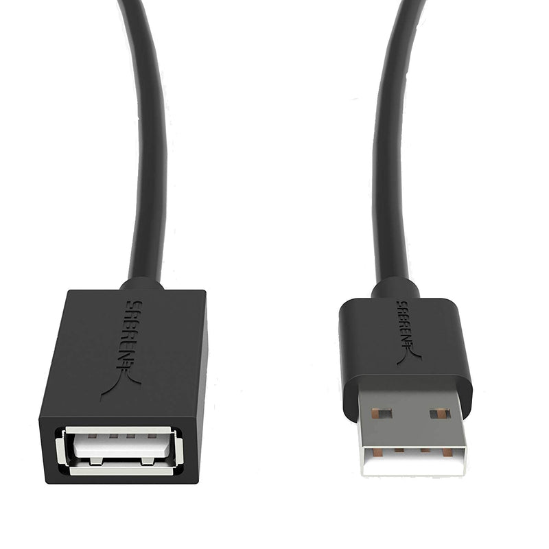 Sabrent 22Awg Usb 2 0 Extension Cable A Male To A Female Black 10
