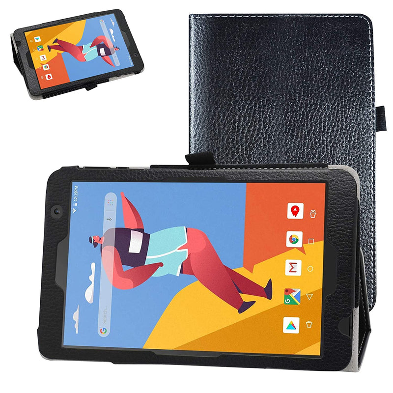 New For Vankyo Matrixpad S8 Tablet Case Pu Leather Folio 2 Folding Stand Cover For Vankyo Matrixpad S8 Dragon Touch Notepad Y80 8 Inch Tablet Not Fit Ot