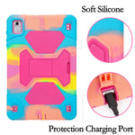 New Samsung Galaxy Tab A 10 1 Case For 2019 Samsung Sm T510 T515 Shockproof Case Ultra Slim Lightweight Stand Silicone Tablet Cover Pink Camo
