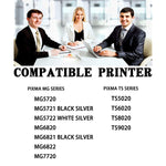 25 Pack Colorprint Compatible 270Xl 271Xl Ink Cartridge Replacement For Canon Pgi270Xl Cli271Xl Pgi 270Xl Cli 271Xl Work With Pixma Mg5720 Mg7720 Mg6820 Ts6020