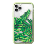 Speck Products Presidio Perfect Clear Print Iphone 11 Pro Max Case Clear Tropical Palest Green