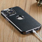Moheyo Logo View Compatible With Iphone 13 Pro Max Case Slim Premium Vegan Leather Classic Luxury Elegant Thin Cover 2021 6 7 Black