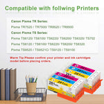 281 Ink Cartridges Compatible Replacement For Canon Cli 281Xxl 281 Xxl For Canon Pixma Ts9120 Tr7520 Tr8520 Ts8120 Ts8220 Ts8320 Ts6100 Ts6120 1C 1M 1Y 3 Pack