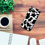 Cow Case For Iphone 13 Pro Max Cute Cow Print Soft Tpu Bumper Cover For Women Girl Two Layer Full Body Protection Shockproof Case For Iphone 13 Pro Max 6 7 2021Black White Cow