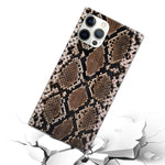 Omorro Compatible With Square Iphone 13 Pro Max Case For Women Luxury Leopard Glossy Case Cheetah Classic Square Shape Light Flexible Tpu Gel Protective Bumper Slim Trunk Cover Girly Cases
