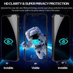 2 2 Pack Ymhml Compatible With 2 Pack Iphone 13 Pro Max Privacy Screen Protector 6 7 Inch 2 Pack Iphone 13 Pro Max Camera Lens Protector Tempered Glass Double Protection Military Grade Protective Film With Installation Alignment Frame