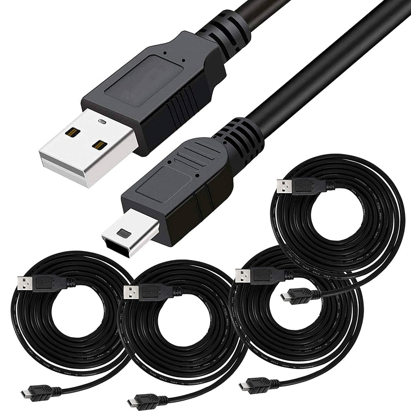 New Saitech It 4 Pack Usb 2 0 A To Mini 5 Pin B Cable For External Hdds Ca